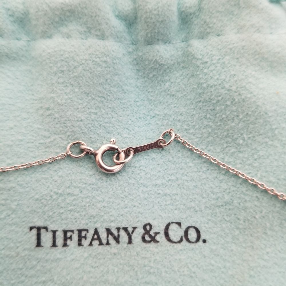 Tiffany & Co. Solid Heart Necklace - Picture 8 of 8